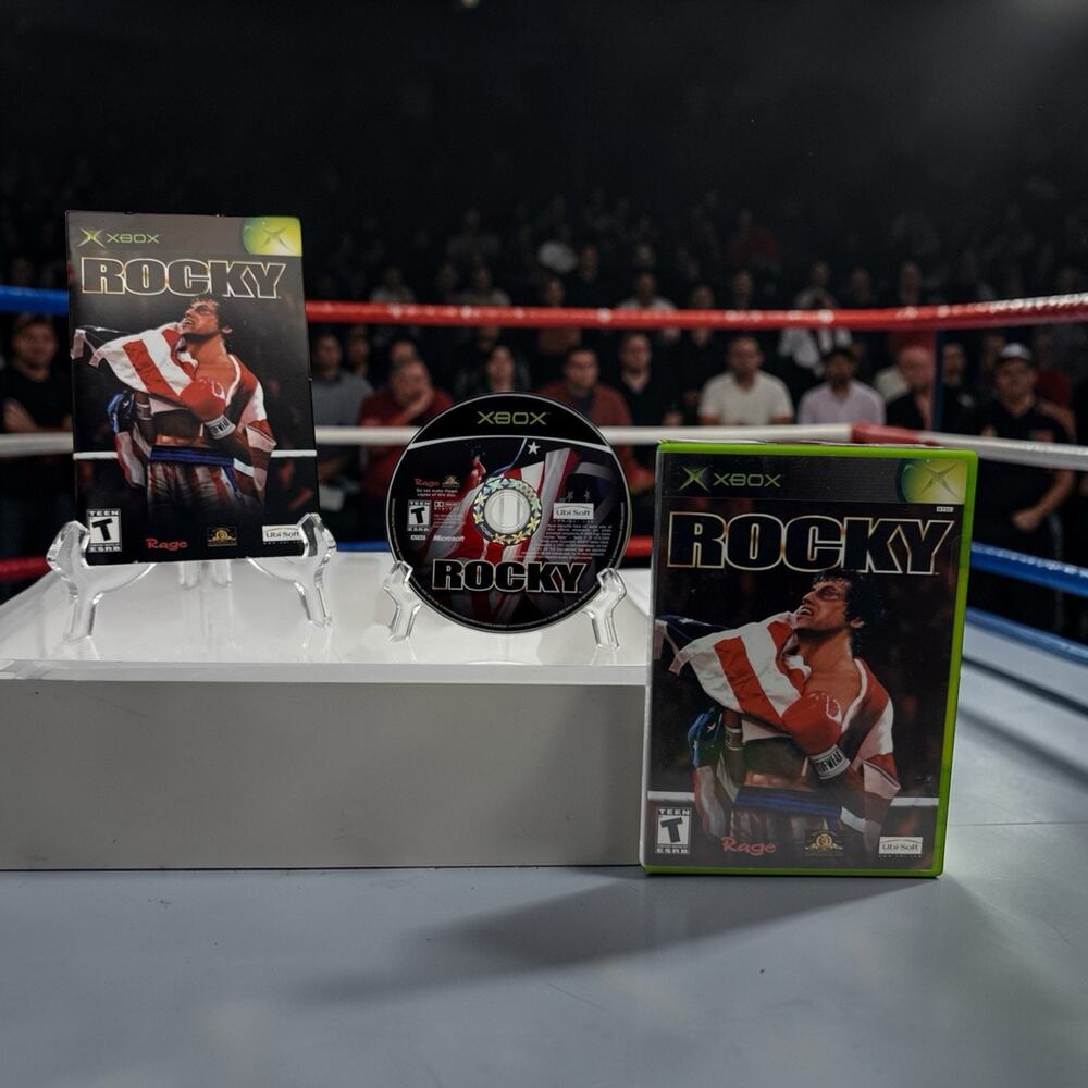 Rocky (Microsoft Xbox, 2002) - TESTED, COMPLETE
